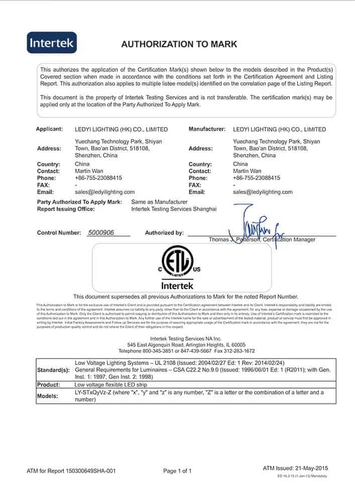 Certificates Certificates