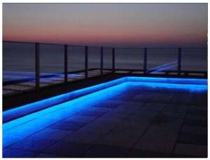 led strip pool light