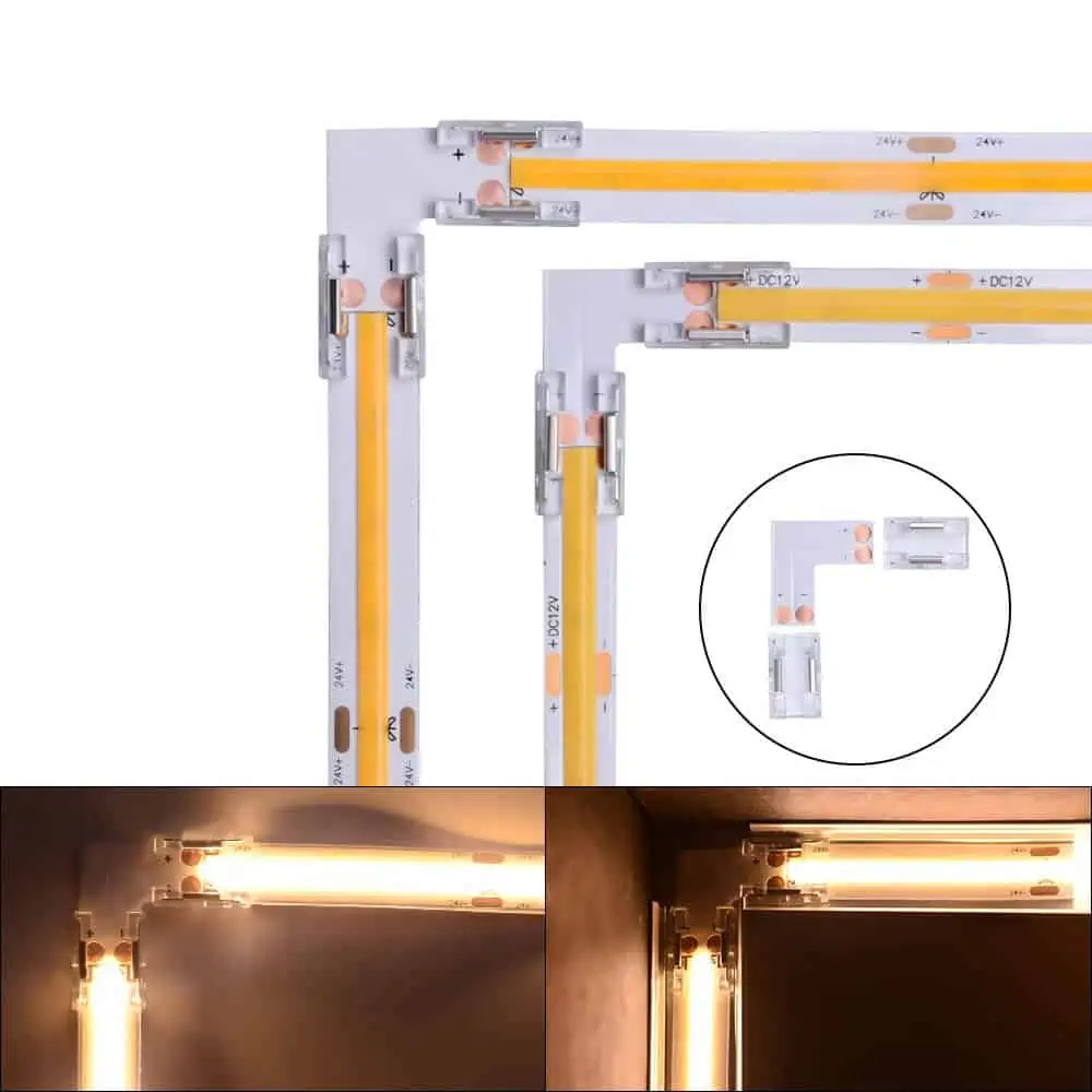 Led Strip 90 Degree Connector