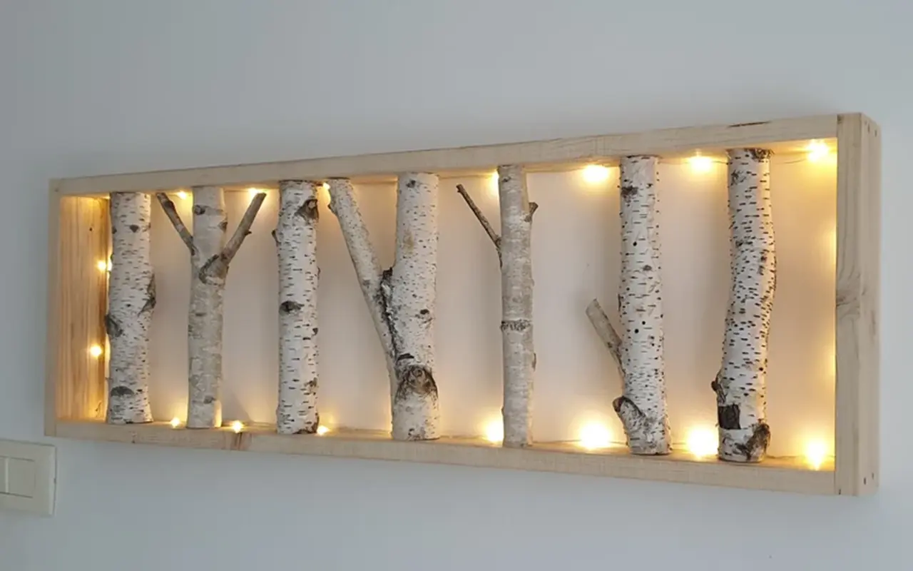Lighted Artwork For A Dual Purpose
