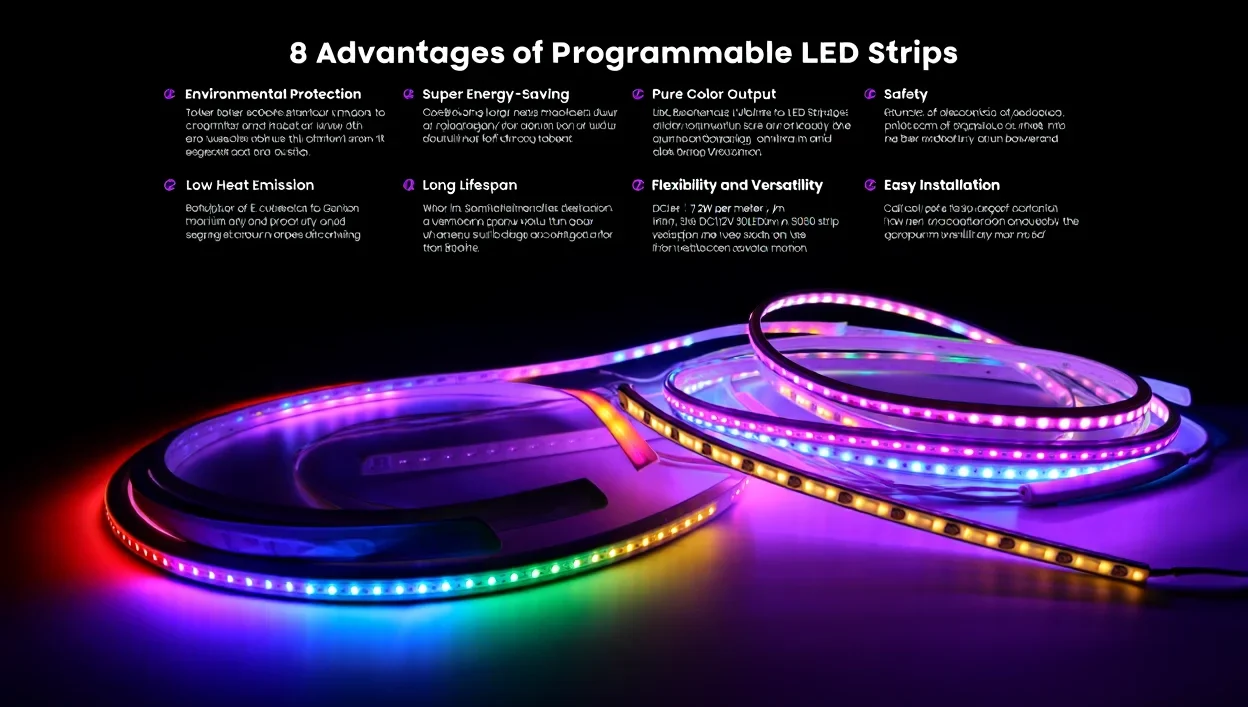 Advantages of Programmable LED Strips
