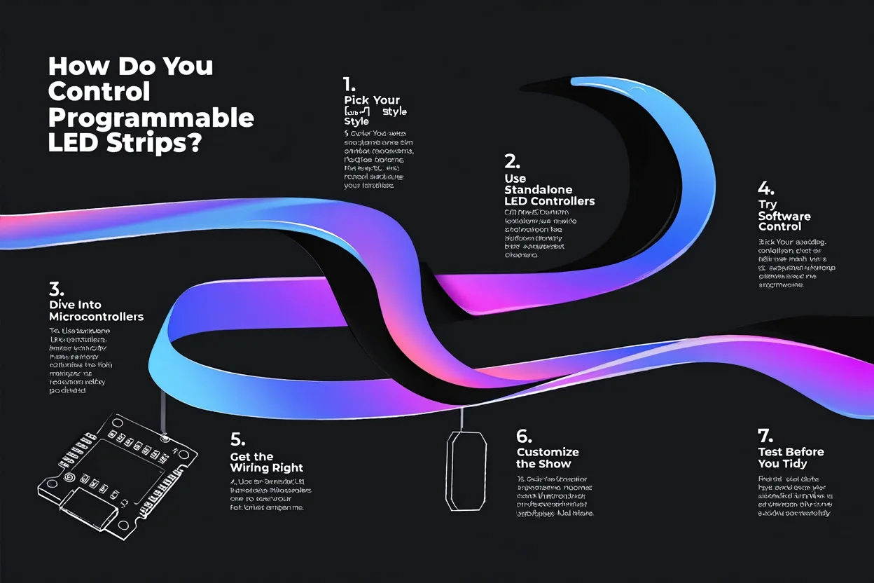 How Do You Control Programmable LED Strips?  