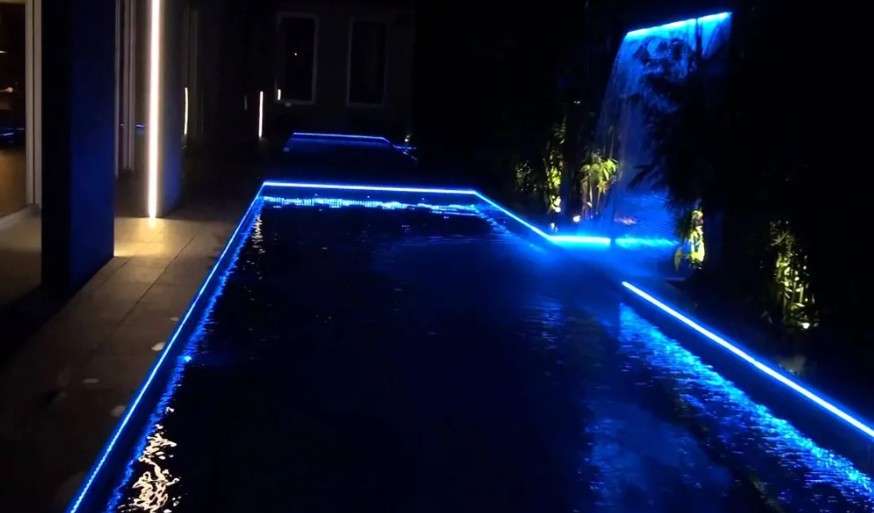 Swimming pools and water features