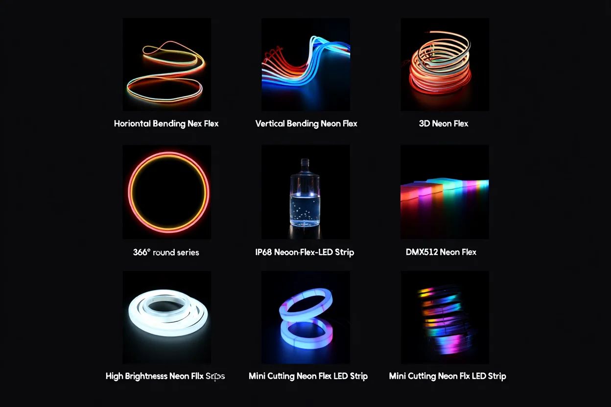 What Are The Different Types Of LED Neon Flex Strip?
