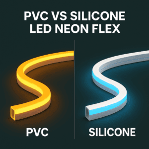 What Is The Difference Between PVC Vs Silicone LED Neon Flex