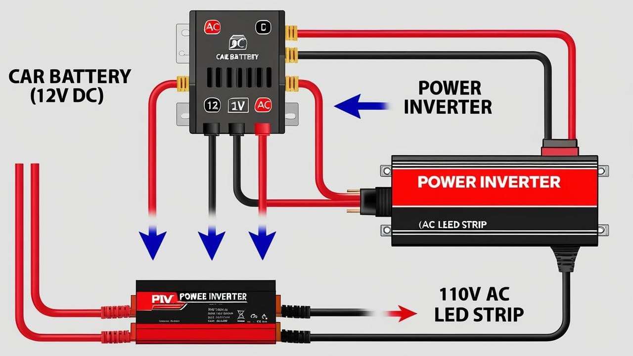 led strip power Inverter