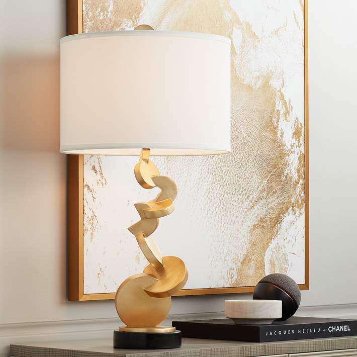 Abstract End Table Lamps