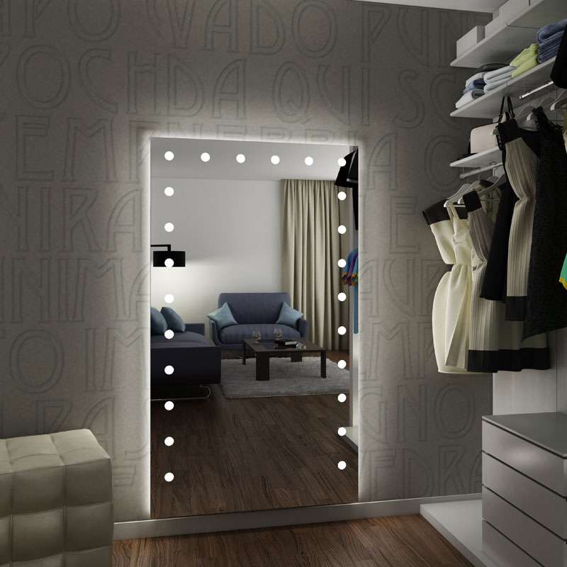 Backlit Mirrors For A Style Statement  