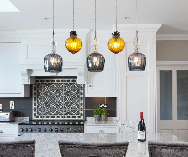 Colored Kitchen Lights