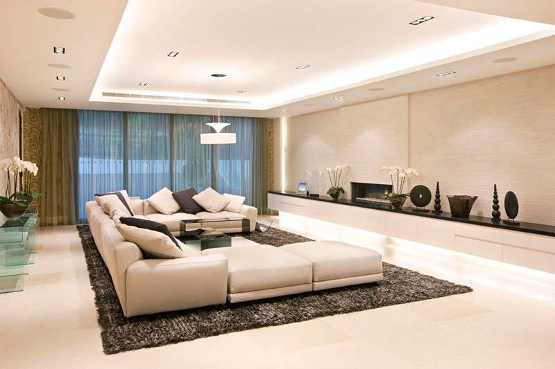Cove Lighting At The Corners Of The Ceilings