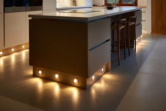 Pretty & Practical Recessed Floor Lights