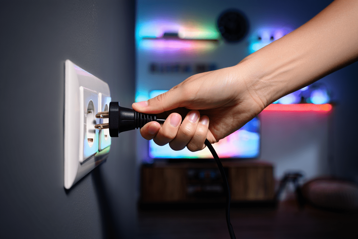 Unplugging The Power Source