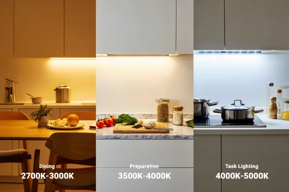 What Colour Lighting Should I Have In A Kitchen?